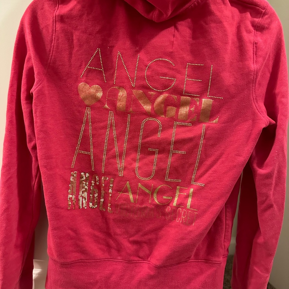 Y2K Vintage Victorias Secret Angel Supermodel Essentials bling hoodie 💖✨